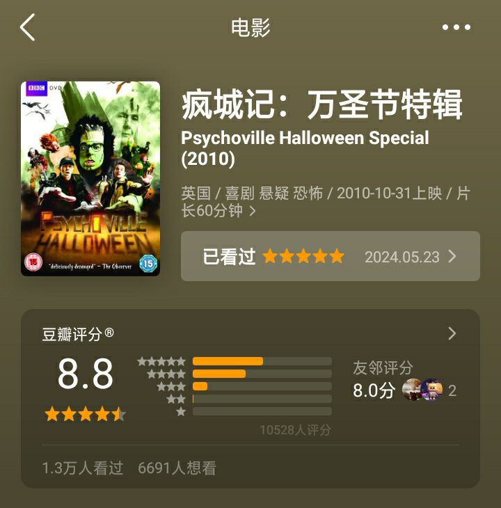 疯城记 Psychoville 1-2季 全集 包含万圣节特别集[免费在线观看][免费下载][夸克网盘]